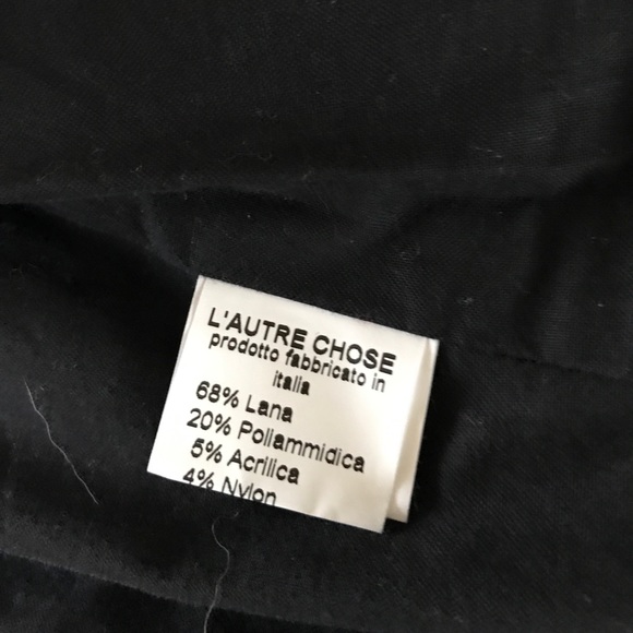 L’Autre Chose wool blend buffalo check blazer 2 - Picture 7 of 7